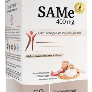 Suplemento Nature's Trove Sam-e 400 Mg 60 Cápsulas