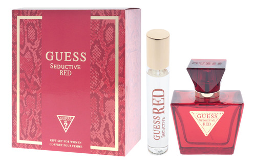 Conjunto De Presente De 2 Peças Perfume Guess Seductive Red - Imagem 3