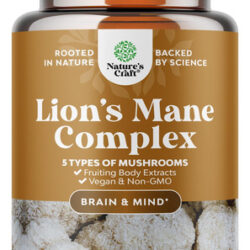 Suplemento Natures Craft Advanced Lion's Mane Mushroom 60 Ca