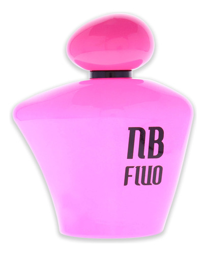 Perfume New Brand Fluo Pink Edp 100ml Para Mulheres - Imagem 2