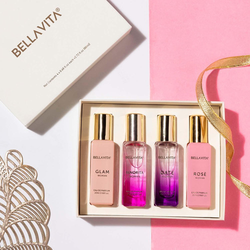 Conjunto De Perfumes Bella Vita Luxury Eau De Parfum Para Mu - Imagem 6