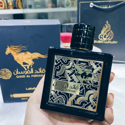 Perfume Lattafa Perfumes Qaed Al Fursan Eau De Parfum 90ml - Imagem 6