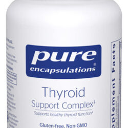 Suplemento Pure Encapsulations Thyroid Support 60 Cápsulas