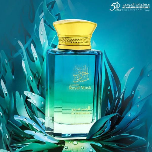 Perfume Al Haramain Royal Musk Eau De Parfum 100ml Unissex - Imagem 5