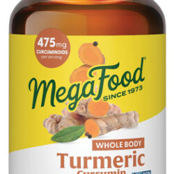 Suplemento Megafood Turmeric Strength Whole Body 120 Comprim