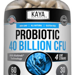 Suplemento Probiótico Kaya Naturals 40 Bilhões De Cápsulas C