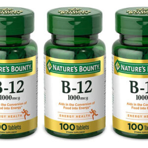 Comprimidos De Vitamina B12 Nature's Bounty 1000 Mcg 100 Uni