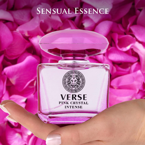 Perfume Novoglow Verse Pink Crystal Intense 100ml Para Mulhe - Imagem 6