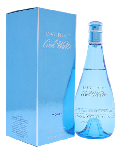 Perfume Davidoff Cool Water Edt Spray 200ml Para Mulheres - Imagem 3
