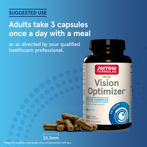 Suplemento Jarrow Formulas Vision Optimizer 180 Cápsulas - Imagem 7