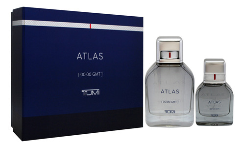 Conjunto De Presente Perfume Tumi Atlas Para Homens 100 Ml E - Imagem 3