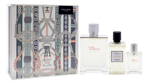 Conjunto De Presente Perfume Hermes Terre D'hermes Eau Givre - Imagem 2