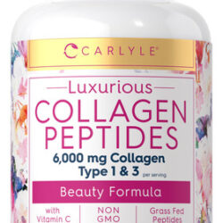 Suplemento De Colágeno Carlyle Collagen + C 6000mg 120 Cápsu