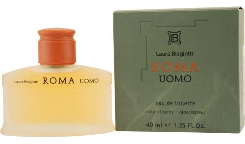 Perfume Laura Biagiotti Roma Per Uomo Edt 40ml Para Homens