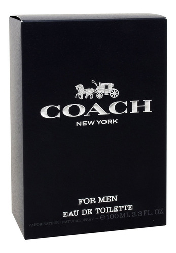 Coach New York For Men EDT EDT 100ml para masculino - Imagem 3