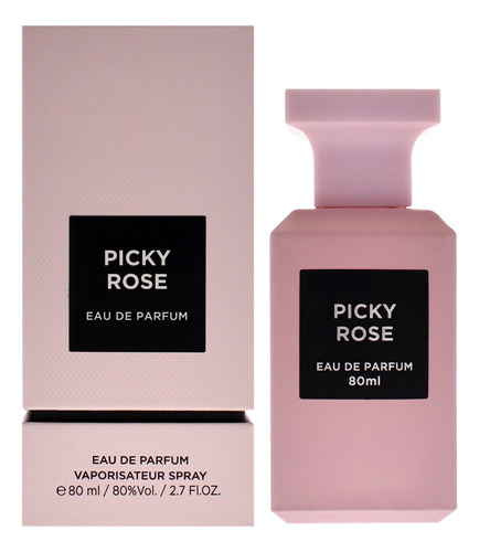 Perfume Fragrance World Picky Rose Eau De Parfum 80ml For Wo
