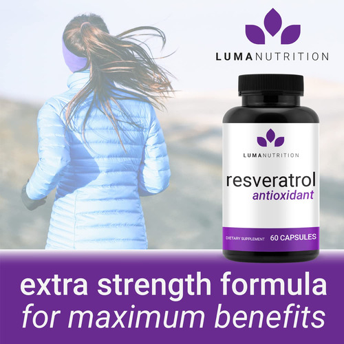 Suplemento De Chá Luma Nutrition Resveratrol High Purity 98% - Imagem 6