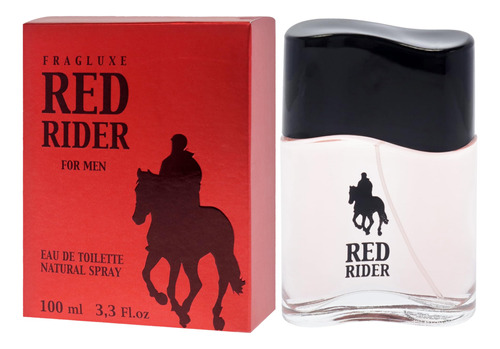 Perfume Fragluxe Red Rider Edt 100ml Para Homens - Imagem 4
