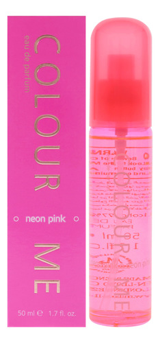 Perfume Milton-lloyd Colour Me Neon Pink Eau De Parfum 50ml