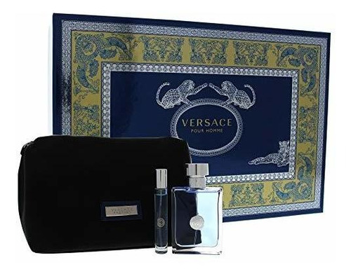 Conjunto De Presentes Versace Pour Homme, 3 Unidades - Imagem 2