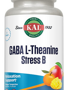 Suplemento Kal Gaba L-teanina Stress B Lozenge 100ct