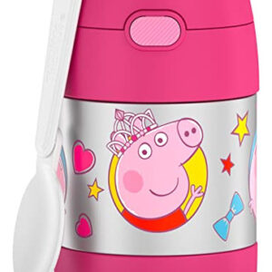 Food Jar Thermos Funtainer 300 Ml Em Aço Inoxidável Kids Pep