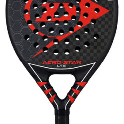 Raquete De Padel Dunlop Sports Aero-star Lite Preta/vermelha