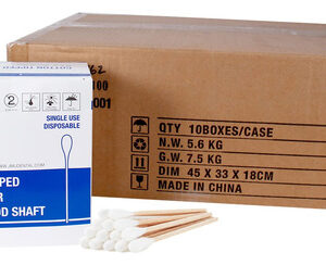 Cotonetes De Algodão Jmu Medical, Aplicadores Com Ponta De A