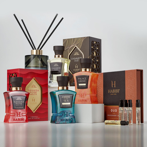 Perfume H Habibi Cashmere Oud Arabian Eau De Parfum 75ml Par - Imagem 7