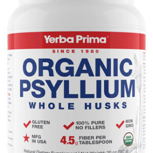 Suplemento Yerba Prima Organic Psyllium Whole Husks 590ml