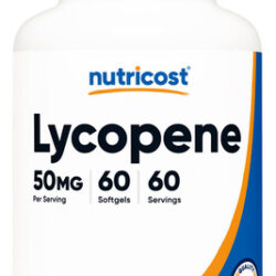 Suplemento Nutricost Licopene 50 Mg De Cápsulas Gelatinosas