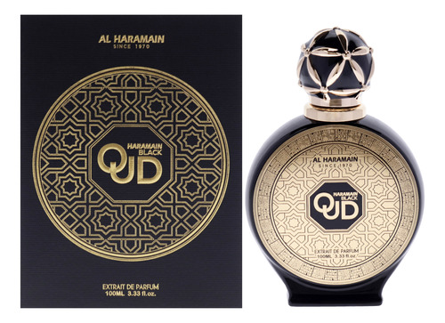 Perfume Al Haramain Black Oud Eau De Parfum 100ml Para Uniss