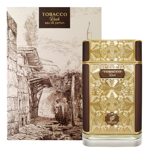 Perfume Afnan Tobacco Rush Eau De Parfum 80ml For Unisex
