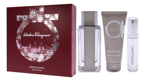 Perfume Salvatore Ferragamo De Couro Brilhante Para Homens 1 - Imagem 4