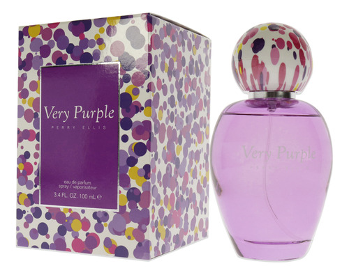 Perfume Perry Ellis Very Purple Edp Spray Para Mulheres 100m - Imagem 4
