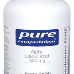 Suplemento De Encapsulamentos Puros De Ácido Alfa Lipóico 60