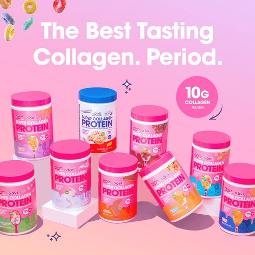 Suplemento Obvi, Peptídeos De Colágeno, Proteína Em Pó, 30 P - Imagem 6