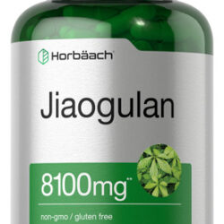 Suplemento Horbäach Jiaogulan Em Cápsulas De 8100 Mg 120 Uni