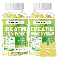 Suplemento Gomas De Monohidrato De Creatina Elevatelife 5000 - Imagem 2