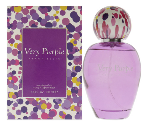 Perfume Perry Ellis Very Purple Edp Spray Para Mulheres 100m