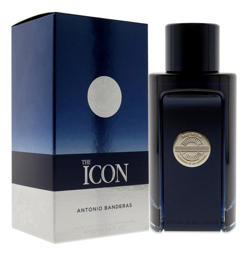 Perfume Antonio Banderas The Icon Eau De Toilette 100ml Para - Imagem 3