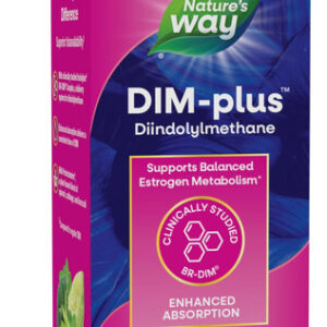 Suplemento Nature's Way Dim-plus Com 120 Cápsulas Vegetarian