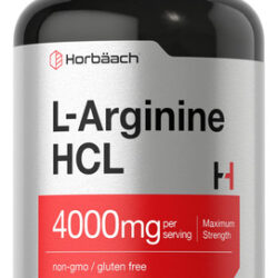 Suplemento Horbäach L-arginina 4000 Mg 120 Cápsulas