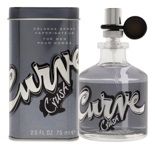 Spray De Fragrância Perfume Curve Crush Cologne Para Homens - Imagem 5