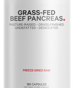 Suplemento Codeage Grass Fed Beef Pancreas 180 Cápsulas