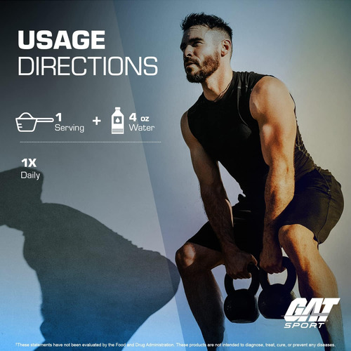 Suplemento Gat Sport Creatina 300g Em Pó, 60 Porções - Imagem 4