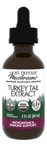 Suplemento Host Defense Turkey Tail Extract 60ml