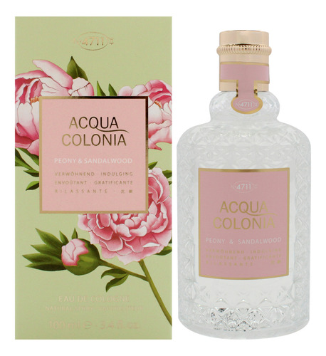 Perfume Muelhens 4711 Acqua Colonia Peônia E Sândalo 100