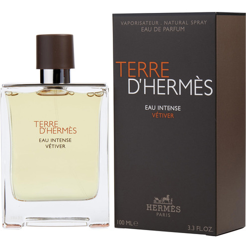 Terre D'hermes Eau Intense Vetiver Eau De Parfum Spray 3.3 O