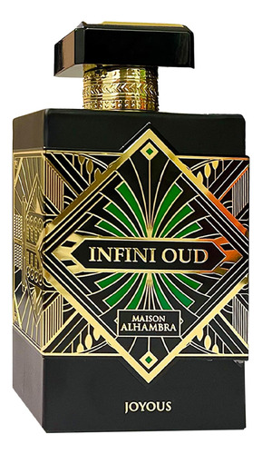 Perfume Maison Alhambra Infini Oud Joyous 100ml Eau De Parfu